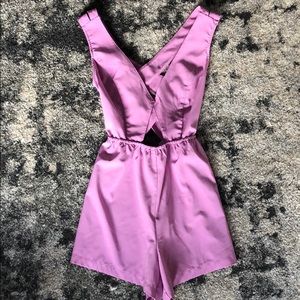 Toni Cross Back Romper